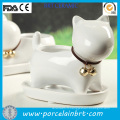 Lovely Cat Shape Table Ceramic Flower Planter Pot